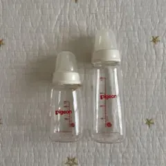pigeon ガラス哺乳瓶 120ml 200ml セット　スリムタイプ
