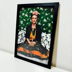 【黒額付きポスター】フリーダ・カーロ Frida Kahlo (新品)