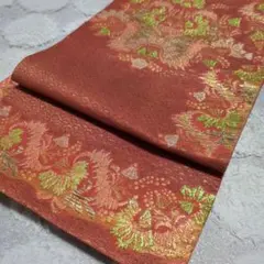 華やか袋帯 金糸入り