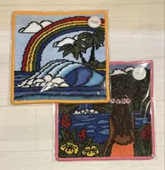 新品・未使用☆フェイラー　ヘザーブラウン　ハンカチ　2枚セット　①