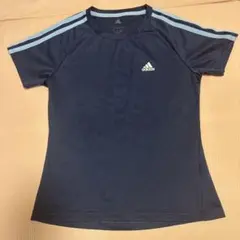 adidas アディダス 半袖 Tシャツ ネイビー M