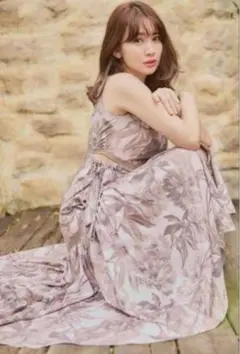 Herlipto Floral Cut-Out Long Dress - メルカリ