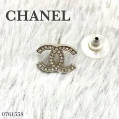 CHANEL シャネル ピアス 片耳 ストーン ココマーク