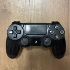PS4 純正 ワイヤレスコントローラー DUALSHOCK4 ブラックジャンク品