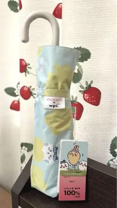 【新品】ちいかわ×Wpc. コラボレーション　晴雨兼用　花かんむり　日傘2024