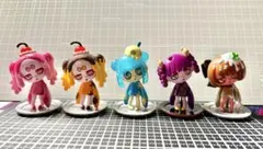 バンダイ フィギュアコレクション ウイルスイーツ　ViruSweets 5体
