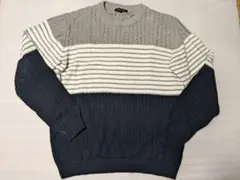 ニット 長袖 メンズ トップス セーター 秋冬