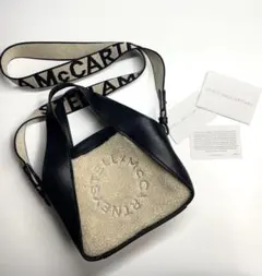 美品　STELLA McCARTNEY ロゴショルダー　バッグ　ボアのサムネイル