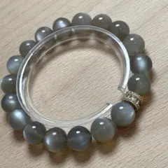 天然石 グレームーンストーン ブレスレット