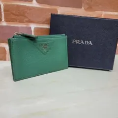 希少ほぼ未使用PRADA☆鑑定済☆VIT.DAINOフラグメントケースプラダ財布