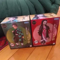 スーパープレミアムフィギュア　竈門炭治郎　竈門禰豆子