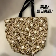 ハローキティ　レオパード豹柄　トートバッグ