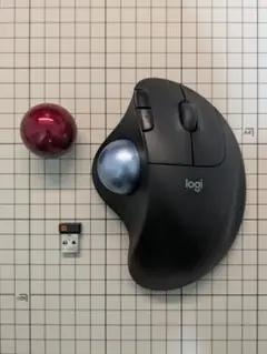 Logitech トラックボール 交換ボール付き