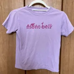 mont-bell ラベンダー Tシャツ