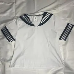 【新品・大きいサイズXXL】クリアストーン セーラー服 上（型番GM0850）のサムネイル