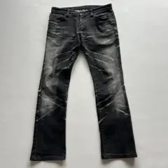 00s archive tornado mart BLACK denim y2k