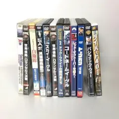 DVD まとめ売り 映画セット 洋画 アクション パニック など レンタル品