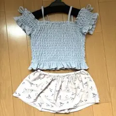 女の子　水着　セパレート　140サイズ