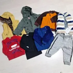 秋冬物まとめ売り　8点セット　80～90