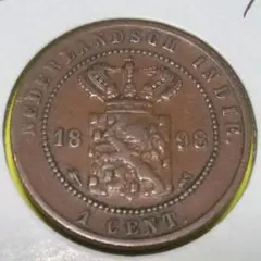 オランダ領東インド 2 1/2セント銅貨☆1945年／o0509-9 - メルカリ
