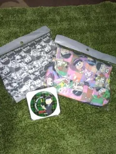 おそ松さんポーチ2点 プレゼント付き