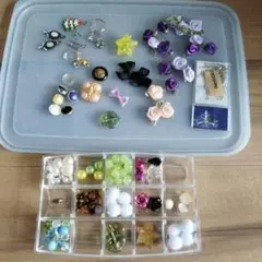 ビーズ・アクセサリー素材セット