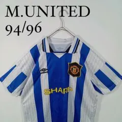 マンチェスターユナイテッド 94/96 UMBRO ゲームシャツ 90s XXLのサムネイル