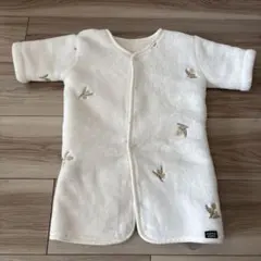 PUPPA PUPOスリーパー袖付【フランネル】 サイズS 50～70cm