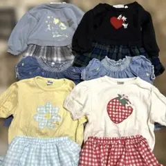 キッズ女子　洋服80,90 まとめうり　長袖半袖
