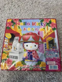 入手困難 希少 キティちゃん ハンドタオル 沖縄限定 日焼けキティご