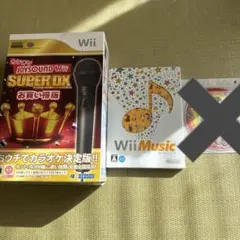 Wiiソフトセット　JOYSOUNDカラオケ＆WiiMUSIC