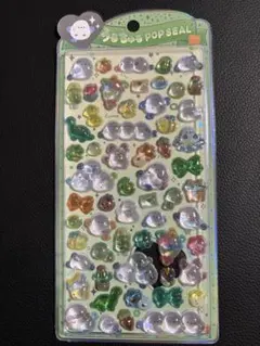 うるちゅるポップシール シマエナガ ことり 恐竜 正規品 クラックス 新品