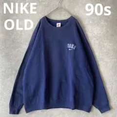90s USA製 ナイキ OLD NIKE 白タグ 刺繍ロゴ スウェット
