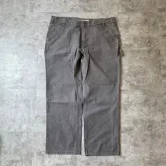 00s バングラデシュ製 グレー ダックペインターパンツ カーハート 40×30