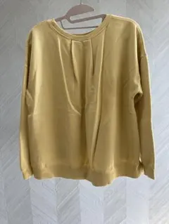 【CIAOPANIC TYPY】タックデザイン トレーナー　イエロー