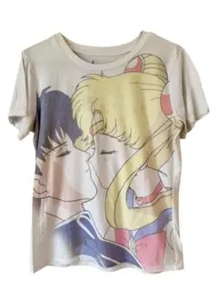 古着　セーラームーン プリントTシャツ キャラクターT アニメT 半袖