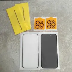 ❣️iPhone14pro 2機能フィルム ガラス