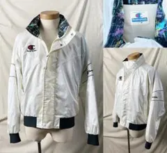 90s★日本製 champion　チャンピオン レトロ ジャージ ブルゾン M