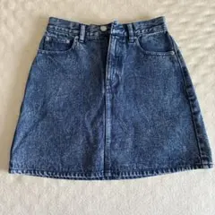BROWNY STANDARD デニムタイトスカート ケミカルウォッシュ Fのサムネイル