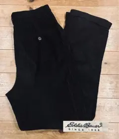 コーデュロイ 古着 90s Eddie Bauer エディーバウアー 黒 6のサムネイル