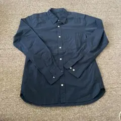 無印良品 長袖シャツ ネイビー Lサイズ