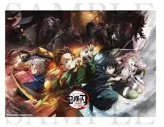 「鬼滅の刃」刀鍛冶の里編　劇場版　キービジュアル　特殊印刷イラストカード