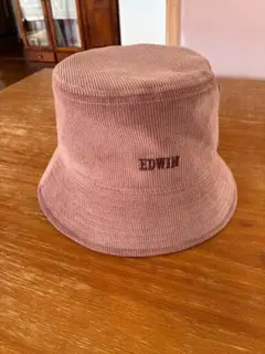 EDWIN コーデュロイ バケットハット ピンクのサムネイル