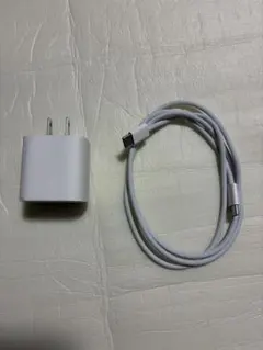 Apple 純正電源アダプタ USB-C 20W Power ＋ ケーブル付き
