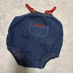 【ビンテージレトロ】mikihouse ミキハウス チエコサク ロンパース 80