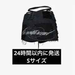 THEREDTHREAD corded script skirt mini m - メルカリ