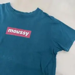 moussy Tシャツ ダークグリーン フリーサイズ