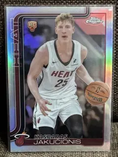 Topps Chrome Kasparas Jakucionis Heat