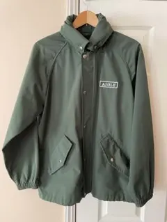 《最終値下げ》AIGLE 《ビンテージ》グリーン マウンテンパーカー Sサイズ