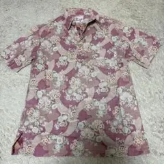 Studio of D'Artisan 半袖シャツ 花柄 ピンク系のサムネイル